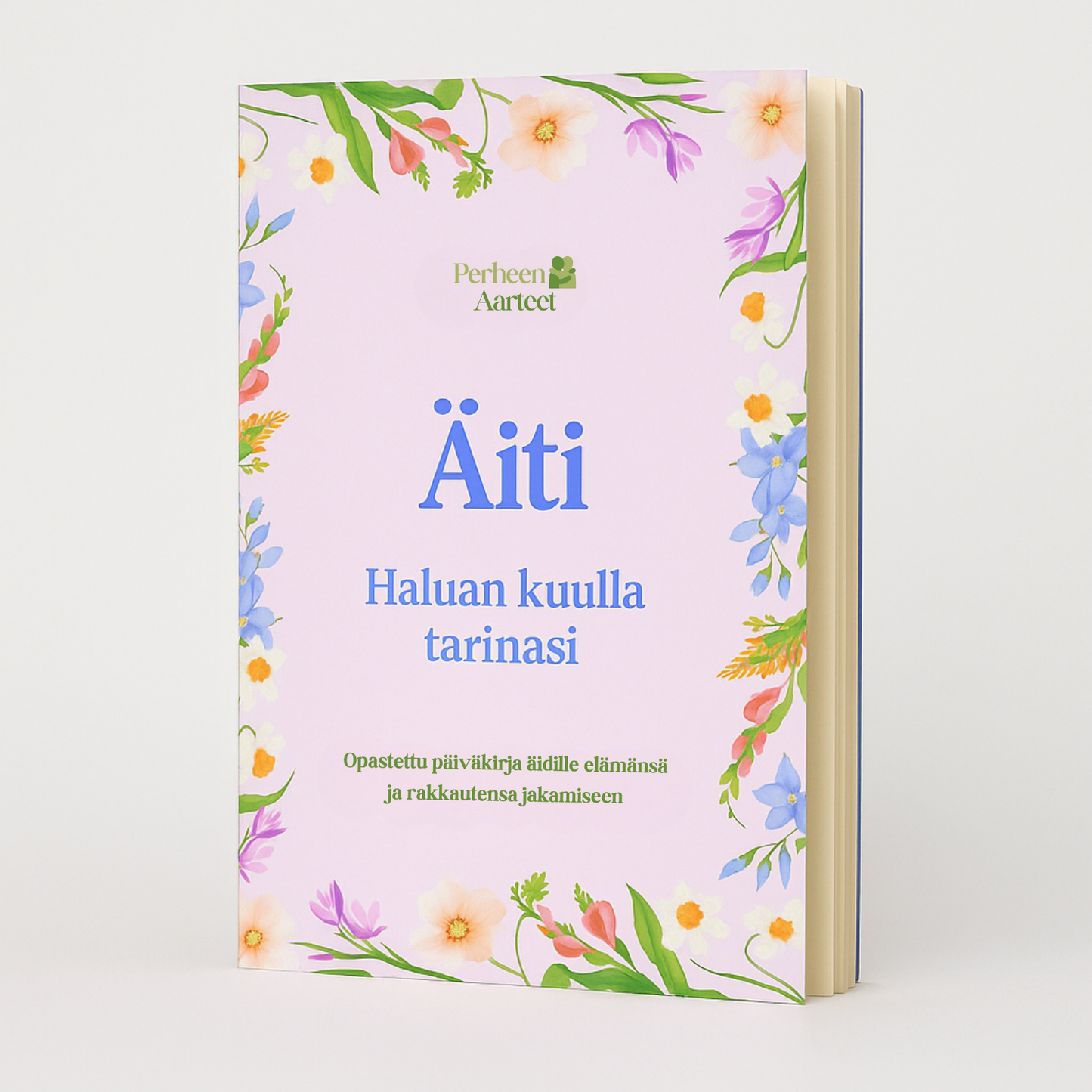 Äidin muistot – Opastettu päiväkirja 🩷 BLACK FRIDAY -50 % 🩷