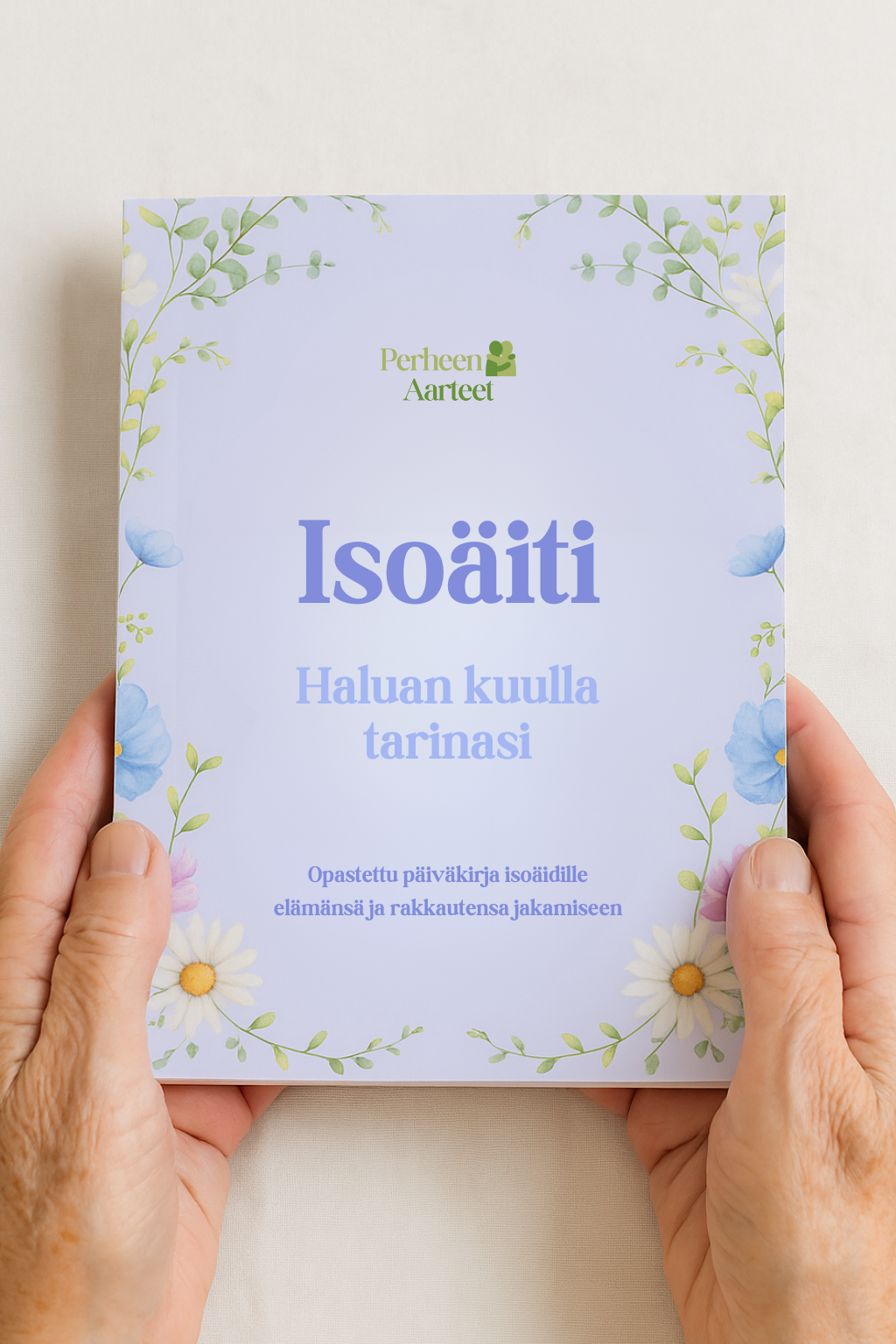 Isoäidin muistot – Opastettu päiväkirja 💜 BLACK FRIDAY -50 % 💜
