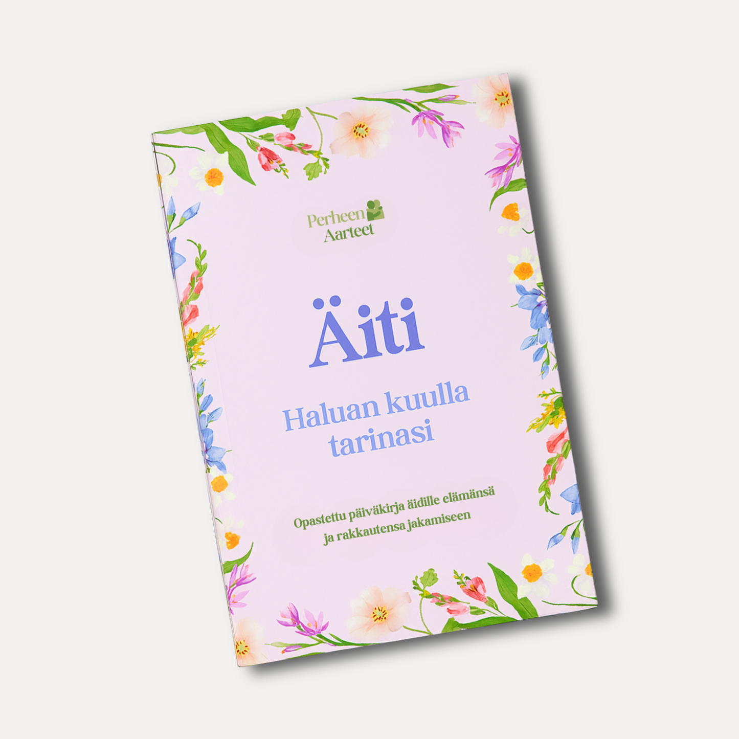 Äidin muistot – Opastettu päiväkirja 🩷 BLACK FRIDAY -50 % 🩷