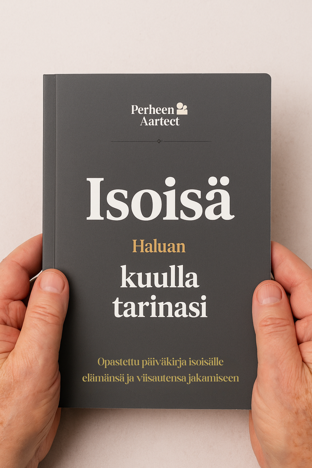 Isoisän muistot – Opastettu päiväkirja 💙 BLACK FRIDAY -50 % 💙
