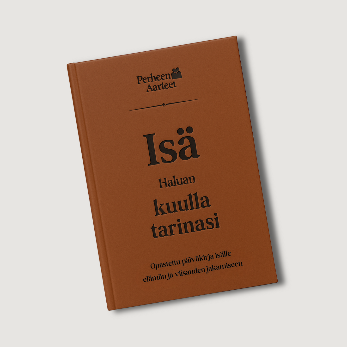 Isän muistot – Opastettu päiväkirja 🤎 BLACK FRIDAY -50 % 🤎