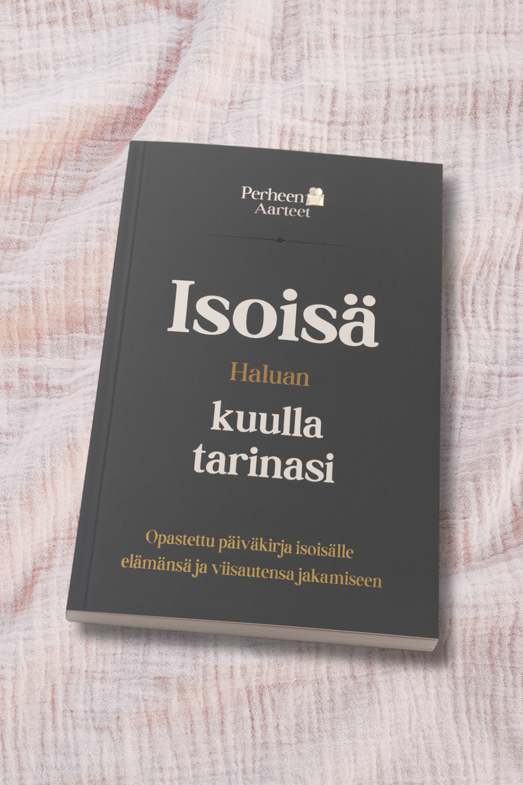 Isoisän muistot – Opastettu päiväkirja 💙 BLACK FRIDAY -50 % 💙