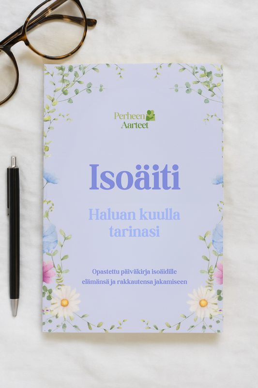 Isoäidin muistot – Opastettu päiväkirja