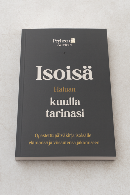 Isoisän muistot – Opastettu päiväkirja