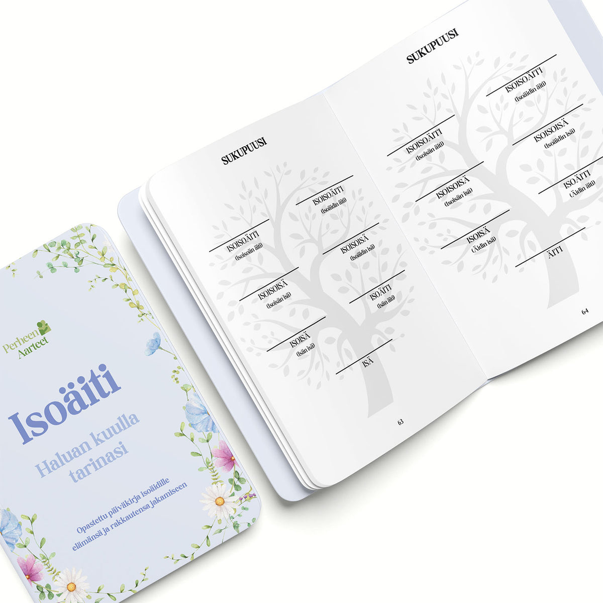 Isoäidin muistot – Opastettu päiväkirja